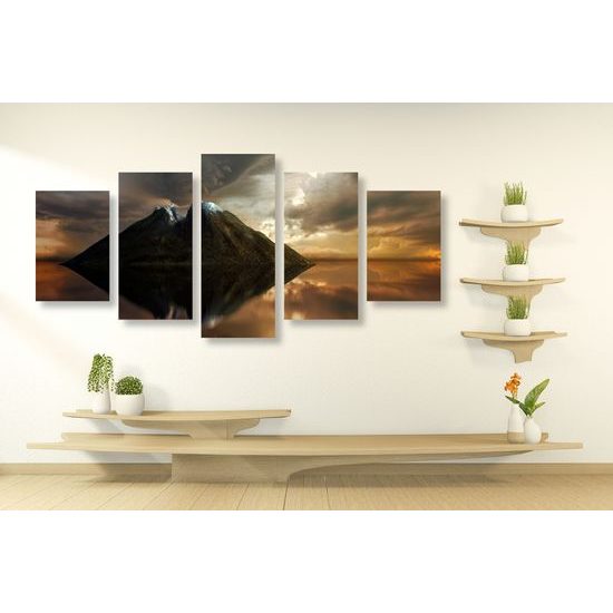 5-dielny obraz tajný ostrov