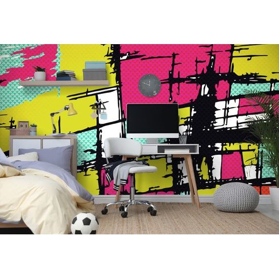 Samolepiaca tapeta moderný pop art