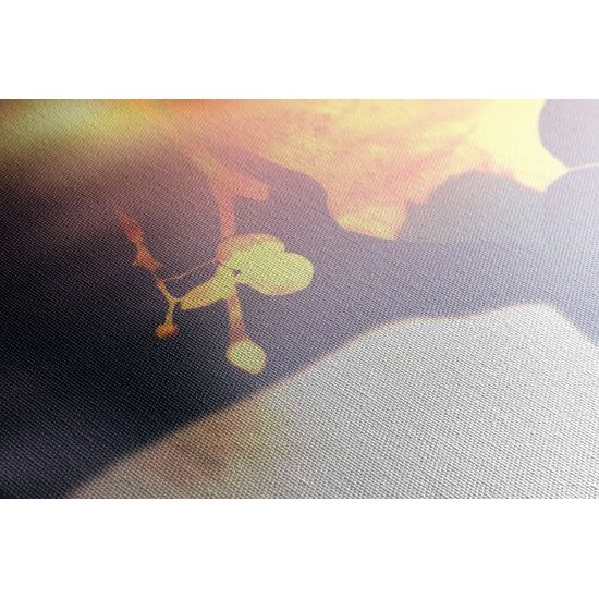 Obraz zaujímavý list lipy