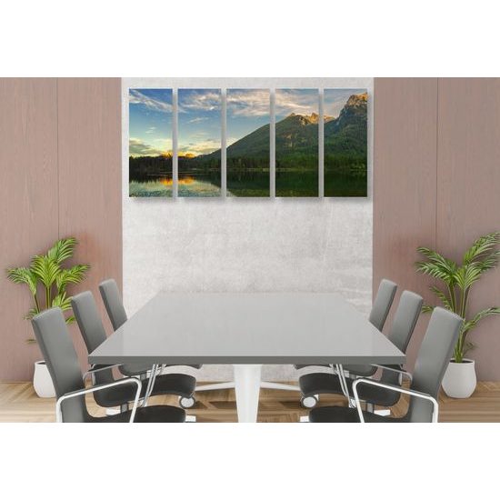 5-dielny obraz krásy prírody