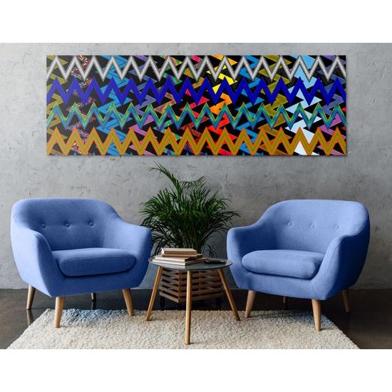 Obraz farebný abstraktný vzor