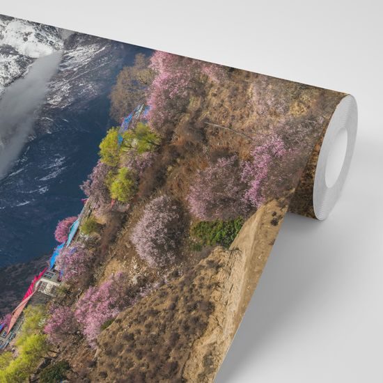 Fototapeta pohľad na majestátne pohorie