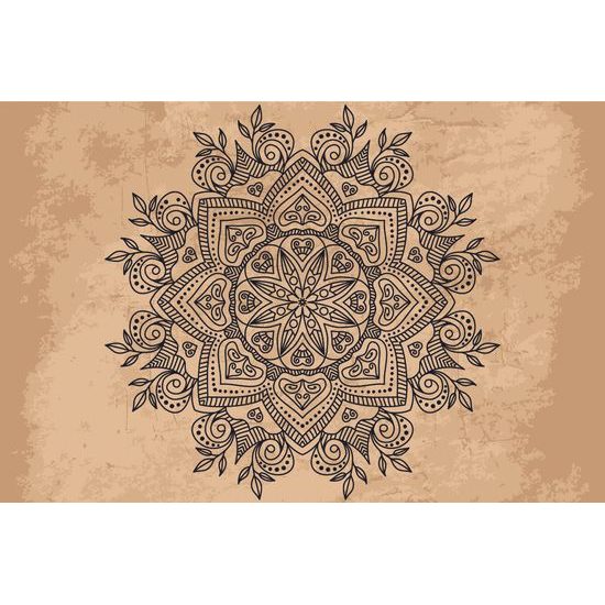 Samolepiaca tapeta starodávna Mandala