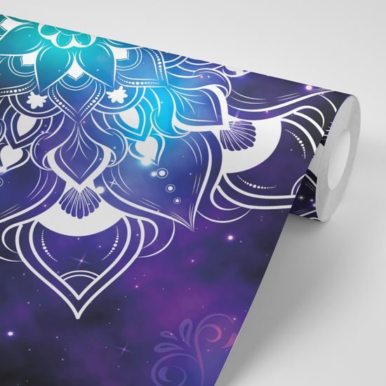 Samolepiaca tapeta vesmírna Mandala