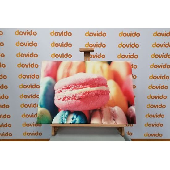 Obraz chutné makrónky