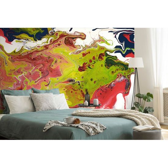 Samolepiaca tapeta zmes akrylových farieb