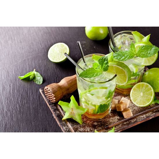 Fototapeta svieži Mojito koktejl