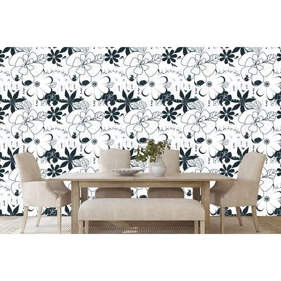 Samolepiaca tapeta krásne lesné zvieratá