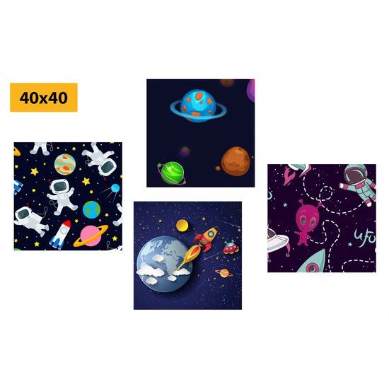 Set obrazov magický vesmír