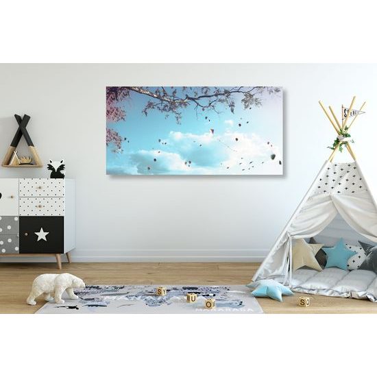 Obraz šarkan a babie leto