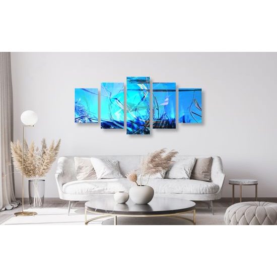 5-dielny obraz podmorský svet