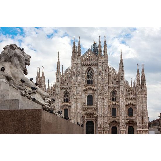 Fototapeta krásna katedrála v Miláne