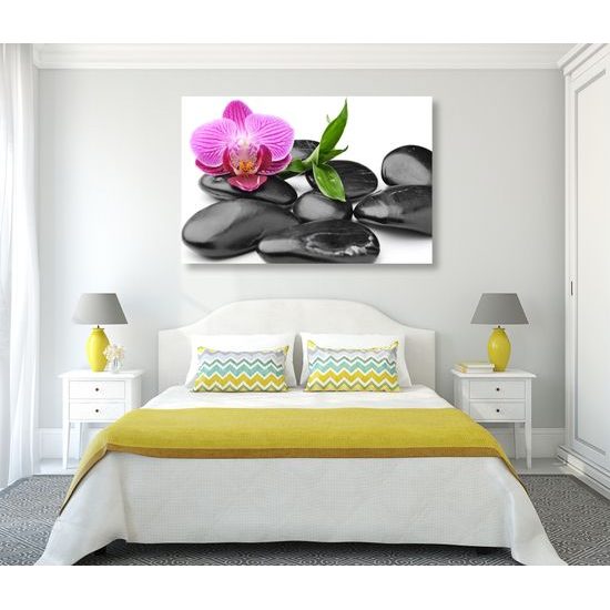 Obraz ploské wellness kamene