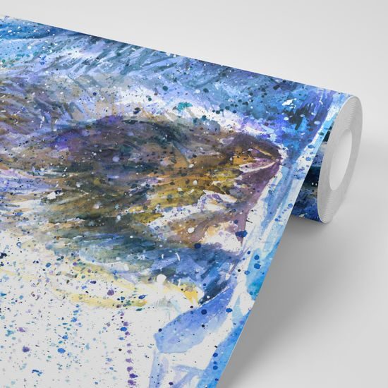 Samolepiaca tapeta maľba polárnych medveďov