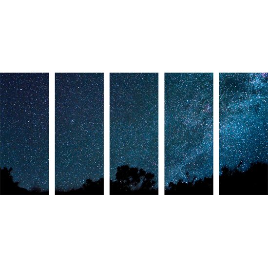 5-dielny obraz neprebadaný vesmír