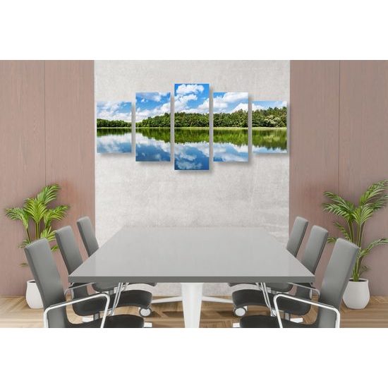 5-dielny obraz krásy prírody