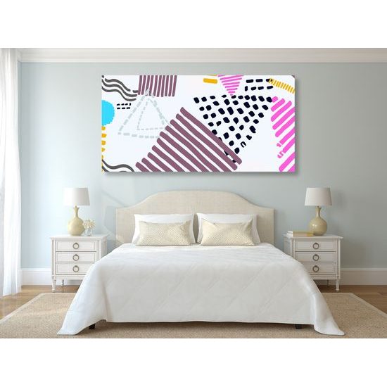 Obraz zaujímavý farebný vzor