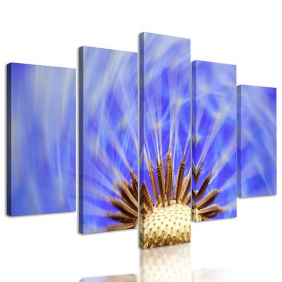 5-dielny obraz čarovná púpava