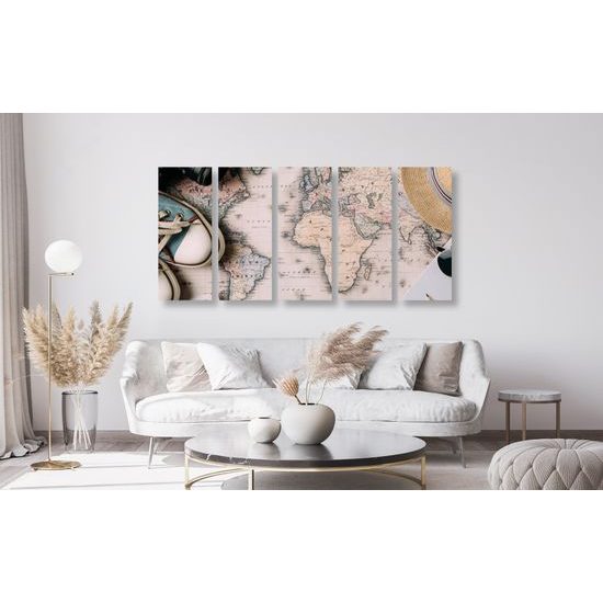 5-dielny obraz príprava na dovolenku