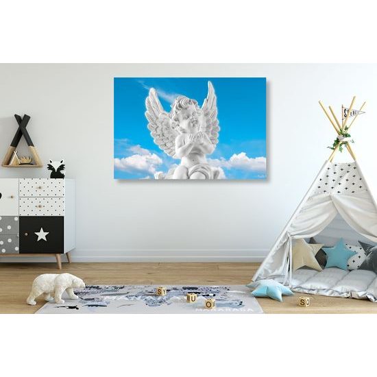 Obraz anjel na oblohe