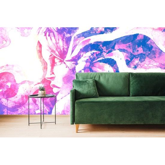 Samolepiaca tapeta zobrazenie ženy s fantasy nádychom