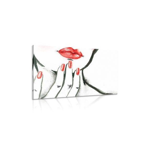 Obraz maľovaný portrét