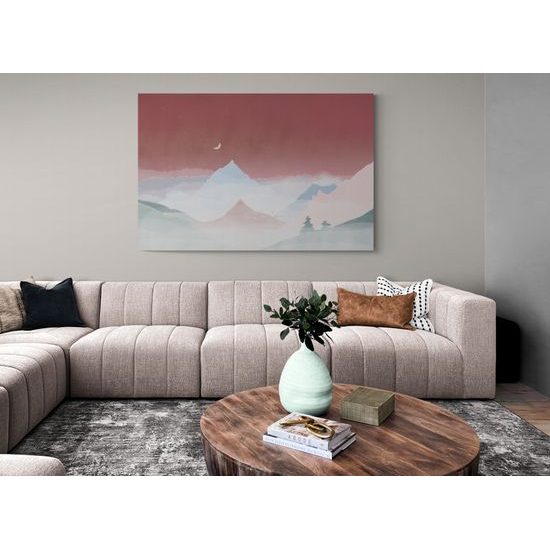 Obraz krásna pastelová obloha