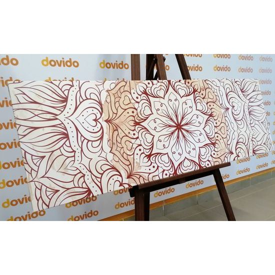 Obraz jemná abstrakcia kvetu