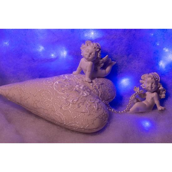 Obraz zátišie s anjelikmi