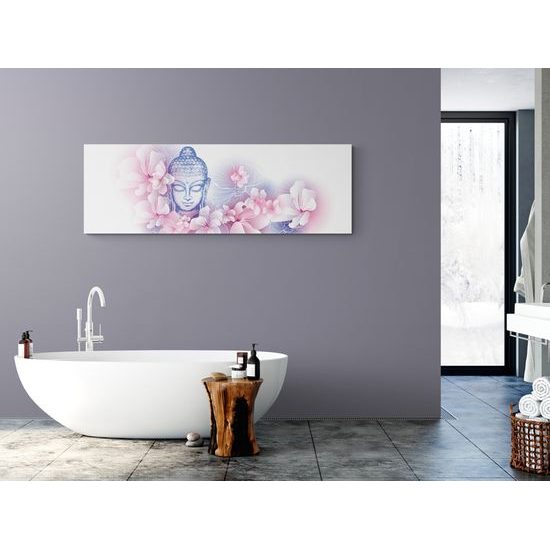 Obraz Budha v romantickom prevedení