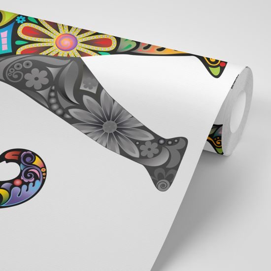 Samolepiaca tapeta etnický slon