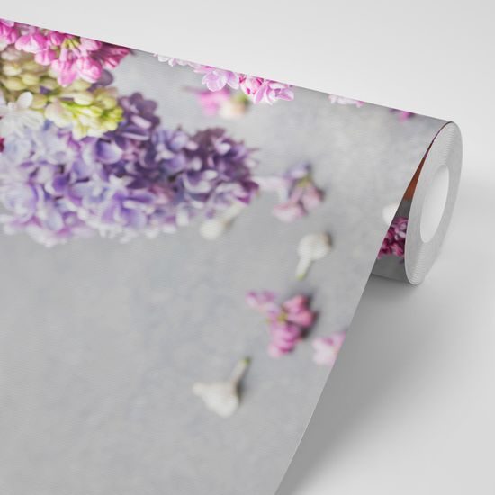 Nádherná samolepiaca fototapeta kvety orgovánu