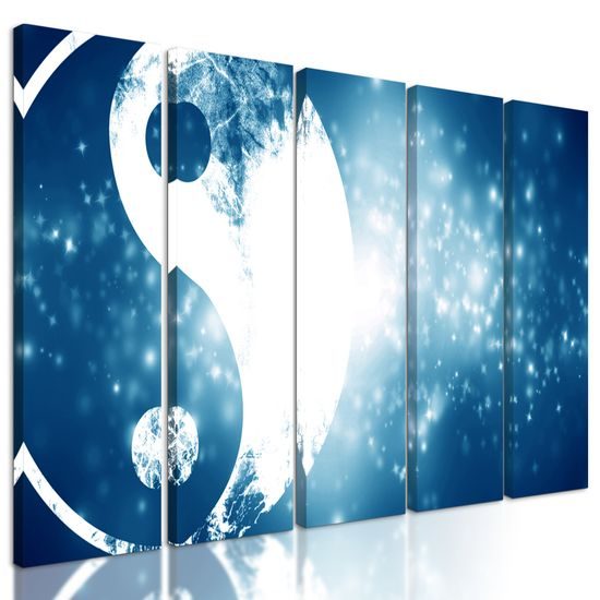 5-dielny obraz protiklady