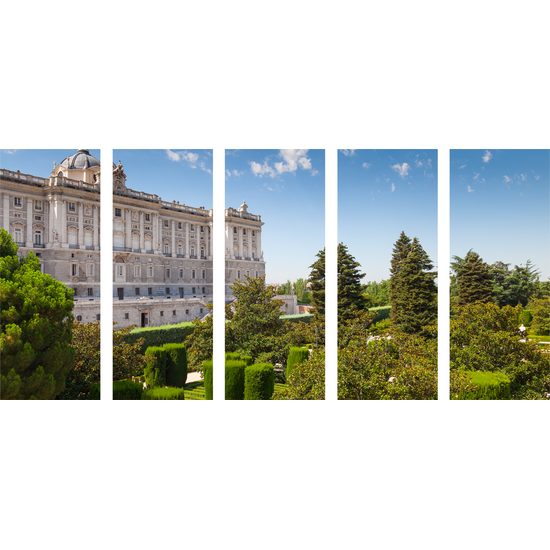 5-dielny obraz majestátny palác