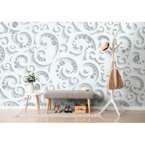 Tapeta jemné ornamenty