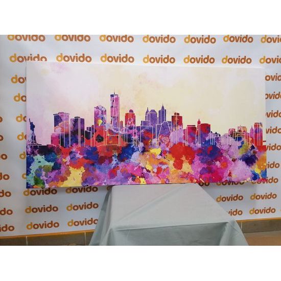 Obraz pestrofarebný New York