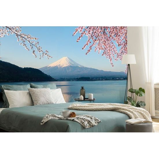 Fototapeta odraz Fuji na hladine jazera