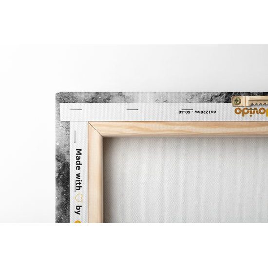 Obraz vševidiaci Ježiš v čiernobielom prevedení