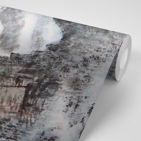 Samolepiaca tapeta jedinečná maľba čínskej krajiny