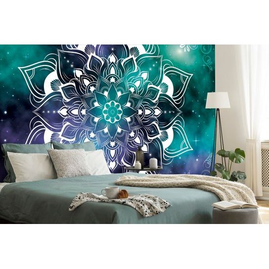 Samolepiaca tapeta vesmírna Mandala