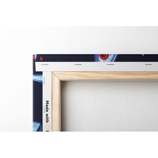 Obraz kreslený vesmír