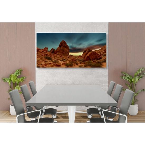 Obraz červené skaly