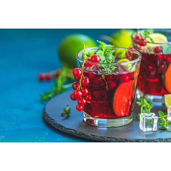 Samolepiaca fototapeta ovocný koktail