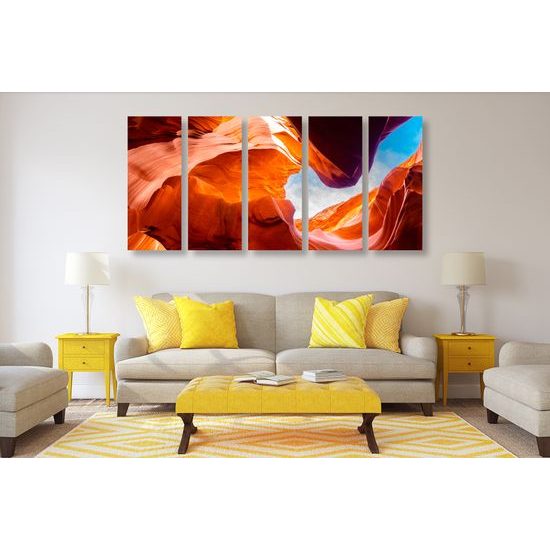 5-dielny obraz Grand Canyon