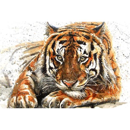 Obraz maľovaný bengálsky tiger