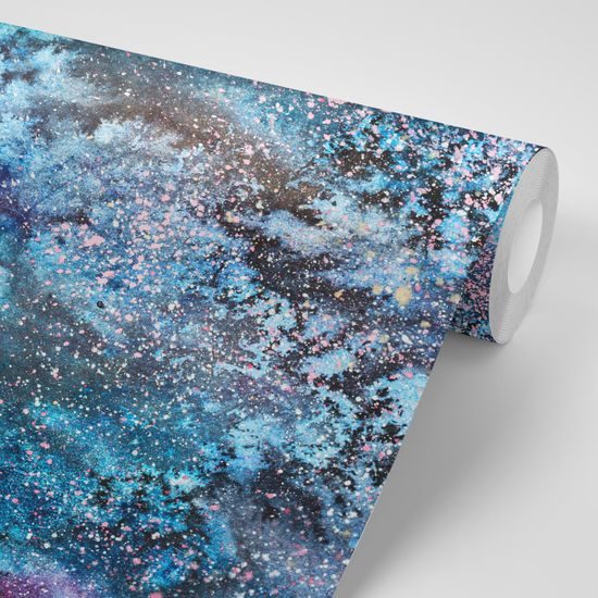 Jedinečná samolepiaca tapeta akvarelová abstrakcia