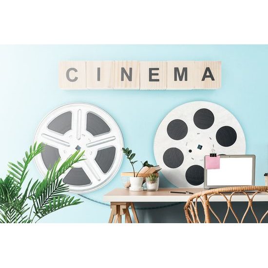 Fototapeta retro filmové pásy