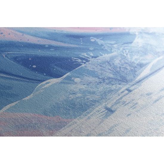 Obraz kúzlo zasneženej krajiny