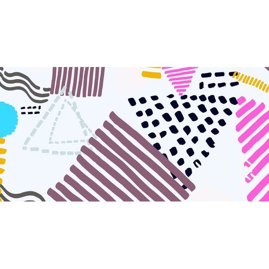 Obraz zaujímavý farebný vzor