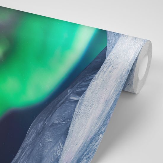 Samolepiaca fototapeta fascinujúca polárna žiara
